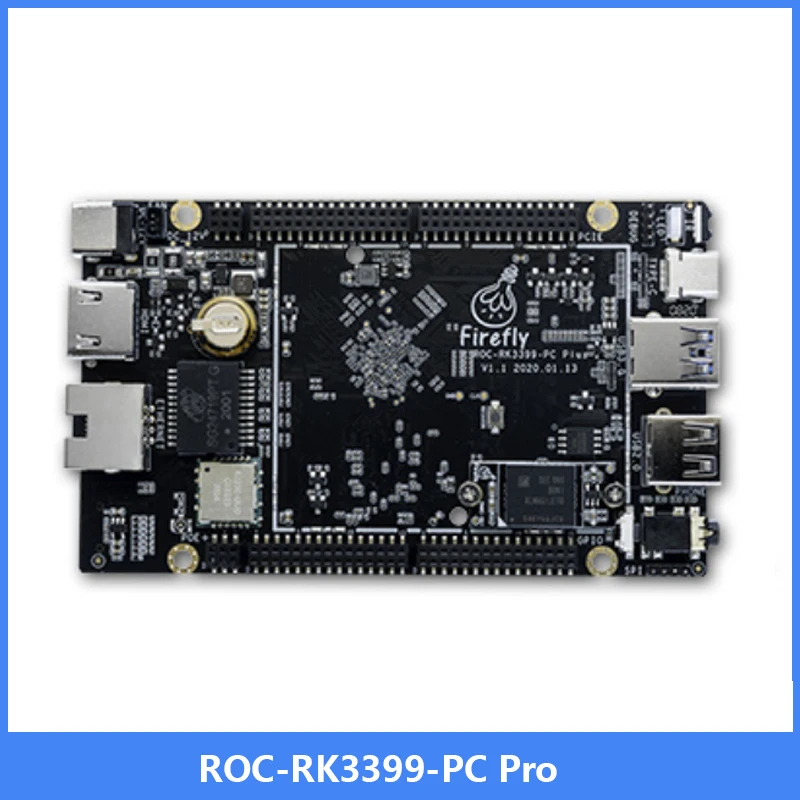 ROC-RK3399-PC Pro Altı Çekirdekli 64-Bit Yüksek Performanslı Ana Kurulu, Destek Android Ubuntu MiniPC