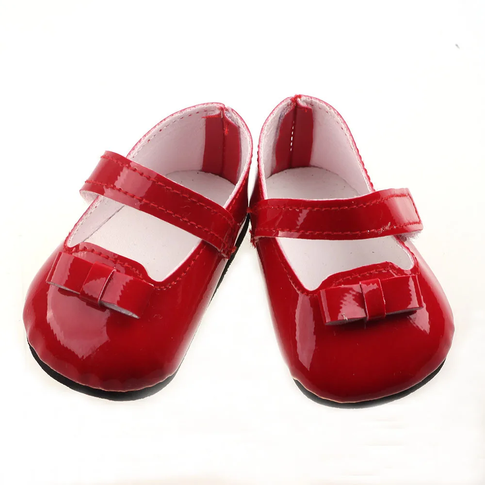 Yeni Kırmızı Ayakkabı Fit 43 CM Bebek Deri Ayakkabı