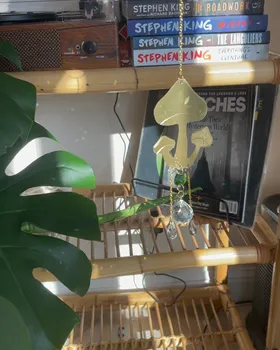 Mantar Güneş Yakalayıcı - Ev Dekorasyonu - Gökkuşağı Yapıcı-Pencere için-Mini Güneş Yakalayıcı