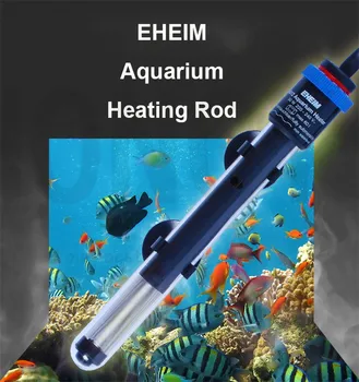Alman EHEIM Akvaryum dalgıç ısıtıcı balık tankı ısıtıcı çubuk patlamaya dayanıklı cam sıcaklık ayarı 50W 100W 200W 300W